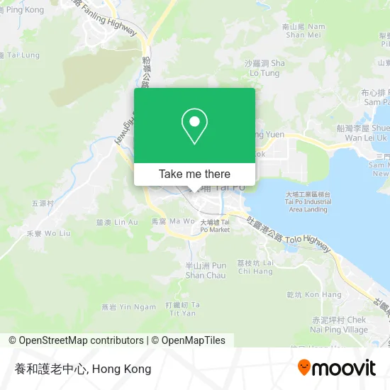 養和護老中心地圖