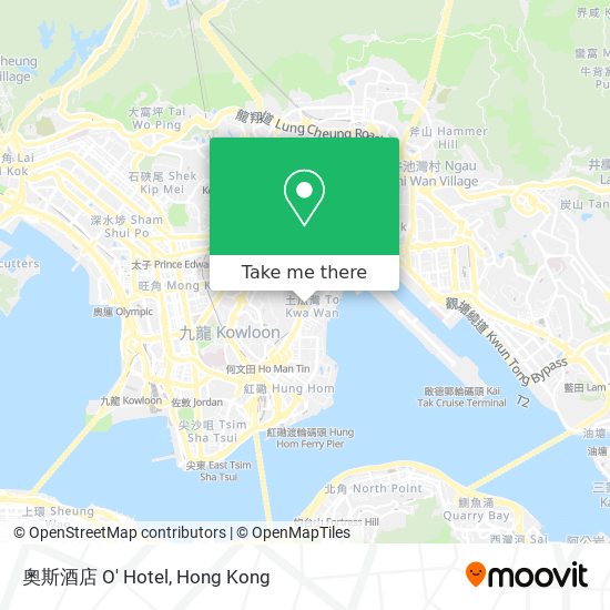 奧斯酒店 O' Hotel map