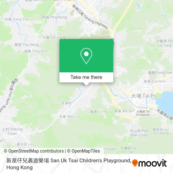 新屋仔兒裹遊樂場 San Uk Tsai Children's Playground map