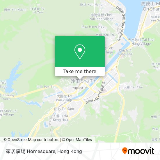 家居廣場 Homesquare地圖