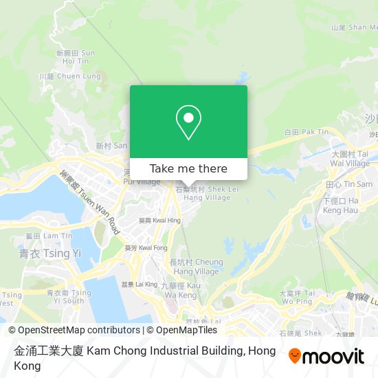 金涌工業大廈 Kam Chong Industrial Building map