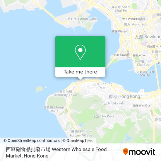 西區副食品批發市場 Western Wholesale Food Market map