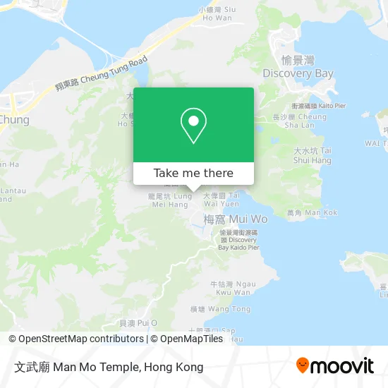 文武廟 Man Mo Temple地圖