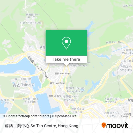 蘇濤工商中心 So Tao Centre map
