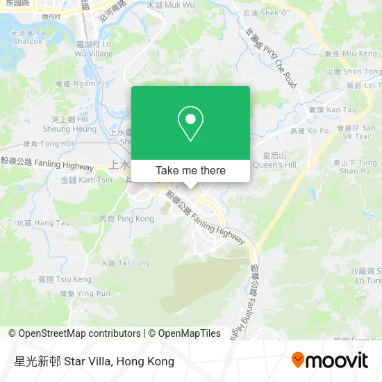 星光新邨 Star Villa地圖
