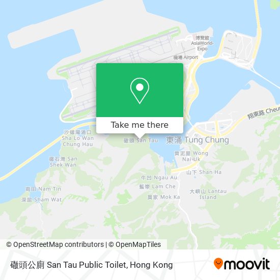 䃟頭公廁 San Tau Public Toilet map