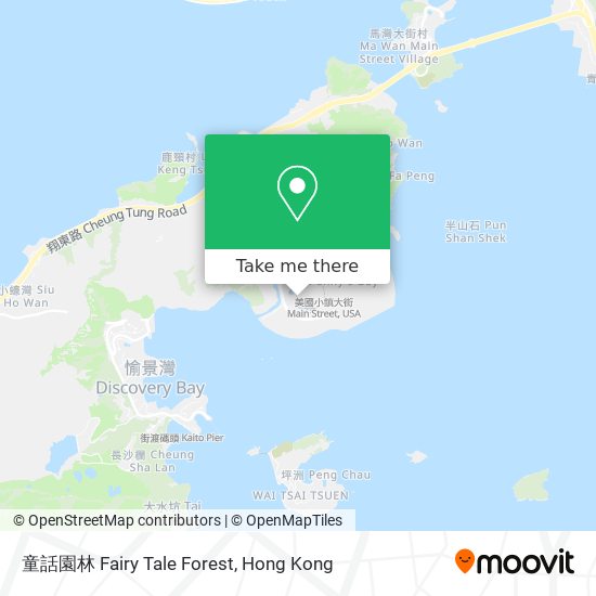 童話園林 Fairy Tale Forest map