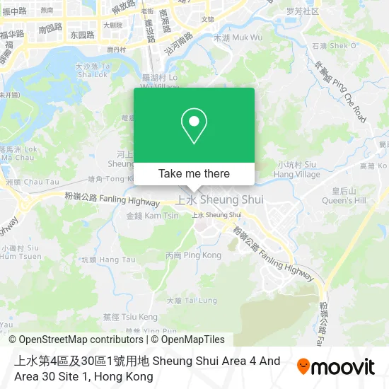 上水第4區及30區1號用地 Sheung Shui Area 4 And Area 30 Site 1地圖