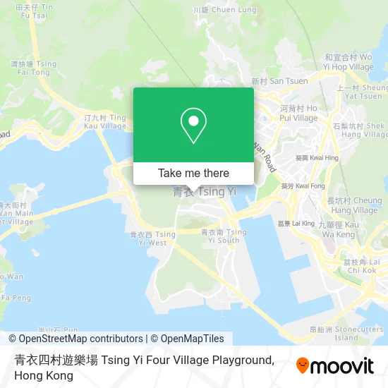 青衣四村遊樂場 Tsing Yi Four Village Playground map