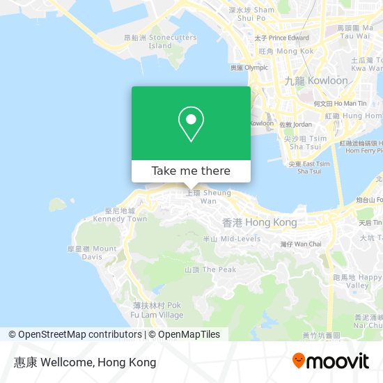惠康 Wellcome map