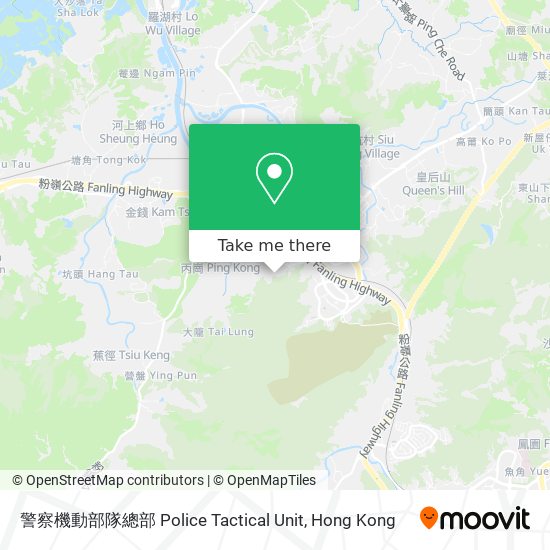 警察機動部隊總部 Police Tactical Unit地圖