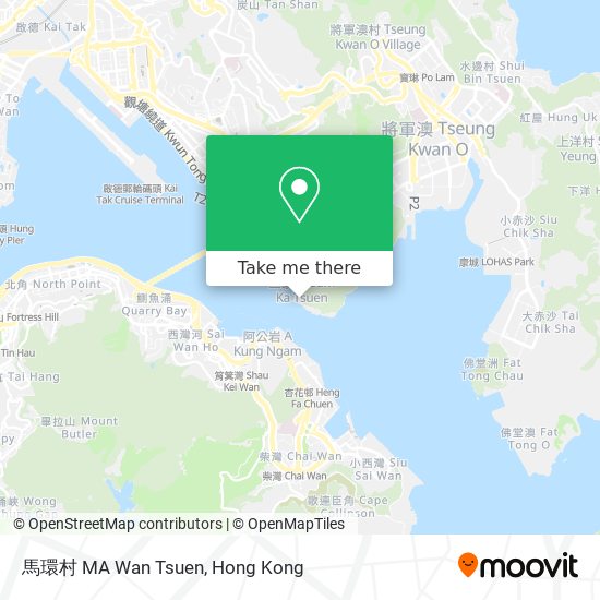 馬環村 MA Wan Tsuen map