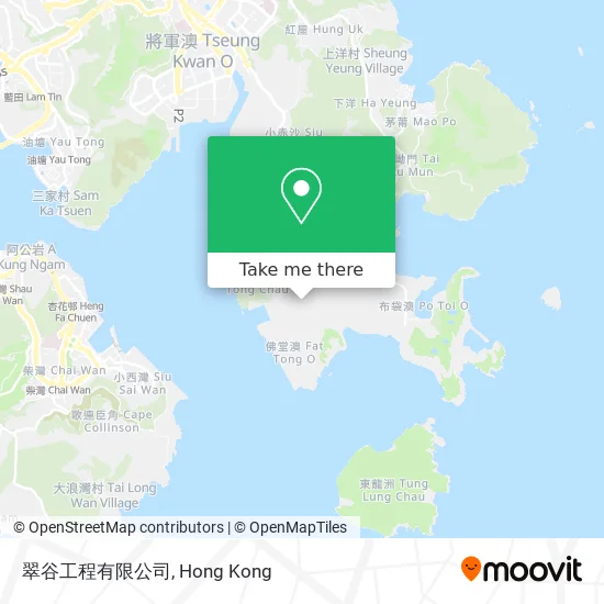 翠谷工程有限公司地圖