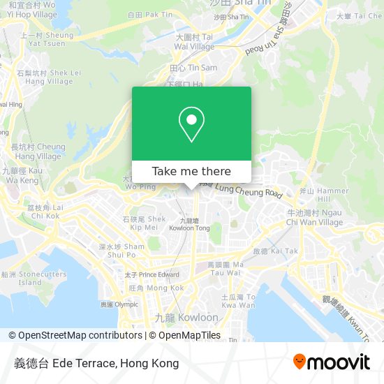 義德台 Ede Terrace map