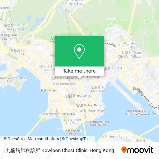 九龍胸肺科診所 Kowloon Chest Clinic map