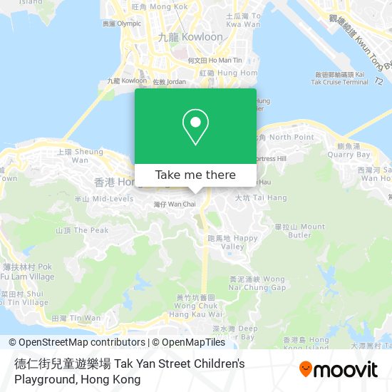 德仁街兒童遊樂場 Tak Yan Street Children's Playground地圖