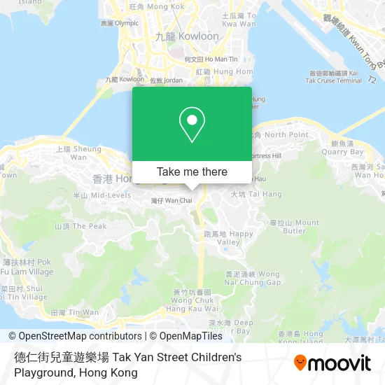 德仁街兒童遊樂場 Tak Yan Street Children's Playground地圖
