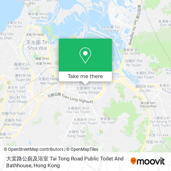 大棠路公廁及浴室 Tai Tong Road Public Toilet And Bathhouse地圖