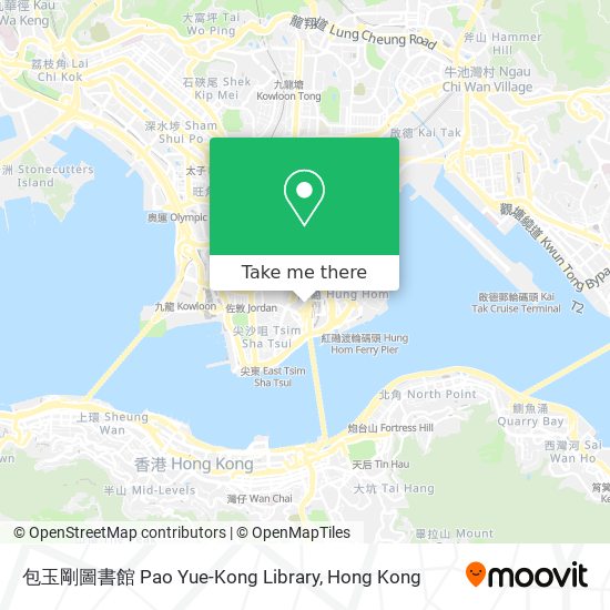 包玉剛圖書館 Pao Yue-Kong Library map