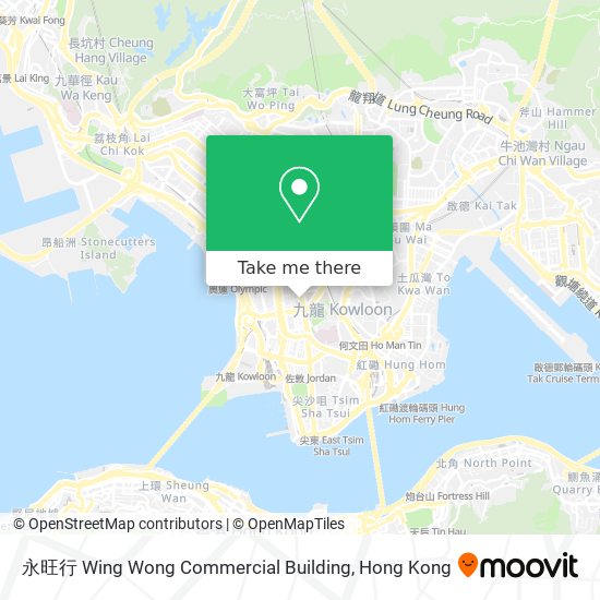 永旺行 Wing Wong Commercial Building map