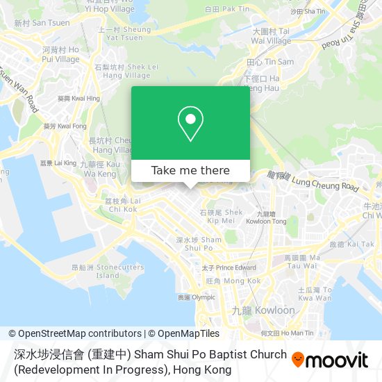 深水埗浸信會 (重建中) Sham Shui Po Baptist Church (Redevelopment In Progress) map