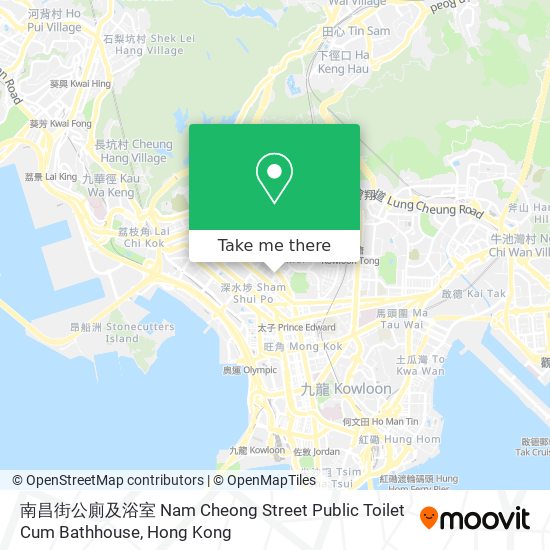 南昌街公廁及浴室 Nam Cheong Street Public Toilet Cum Bathhouse地圖
