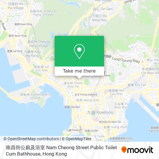 南昌街公廁及浴室 Nam Cheong Street Public Toilet Cum Bathhouse map