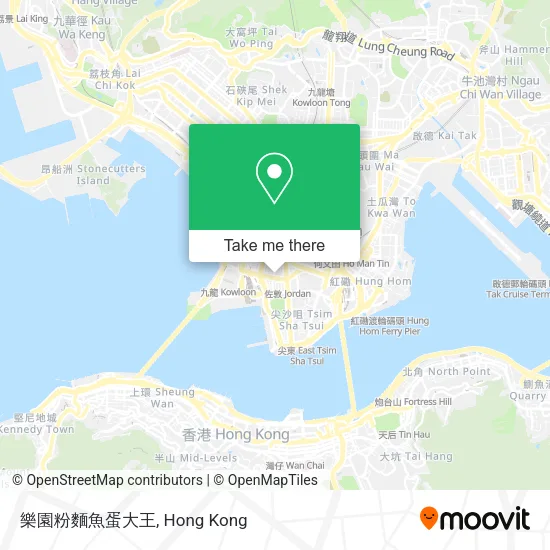 樂園粉麵魚蛋大王地圖