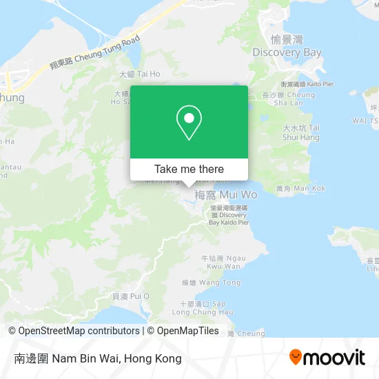 南邊圍 Nam Bin Wai map