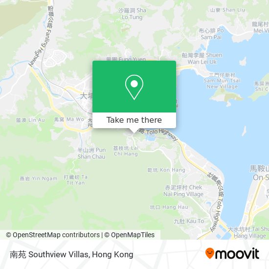 南苑 Southview Villas map