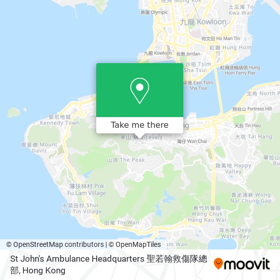 St John's Ambulance Headquarters 聖若翰救傷隊總部 map