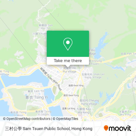 三村公學 Sam Tsuen Public School map