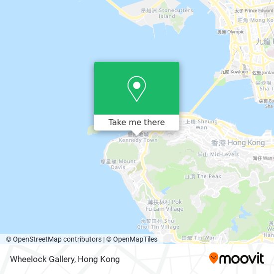 Wheelock Gallery map