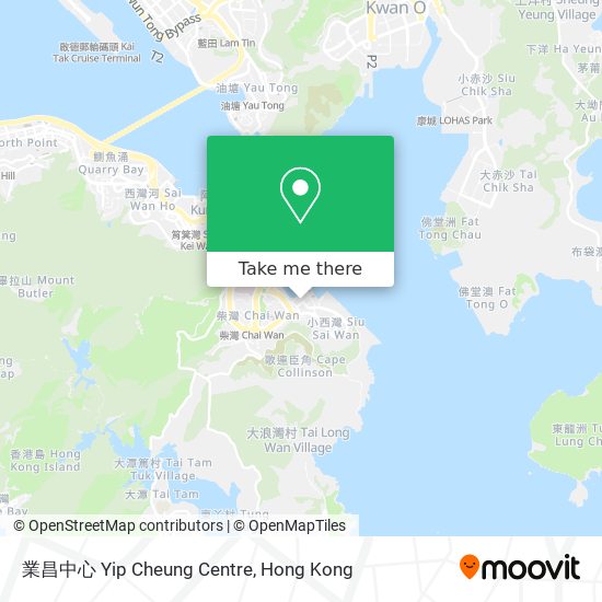業昌中心 Yip Cheung Centre map