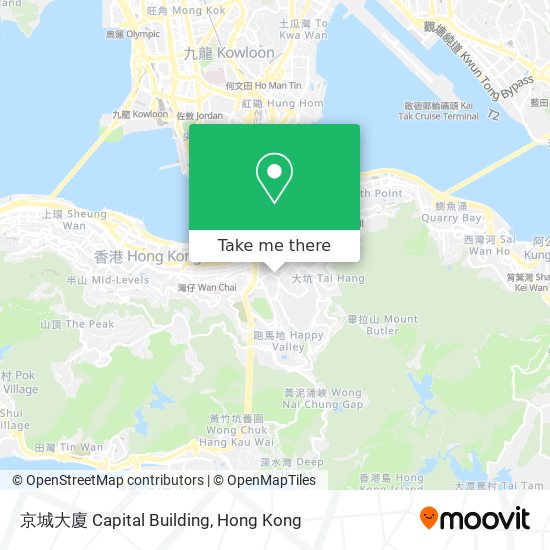 京城大廈 Capital Building map