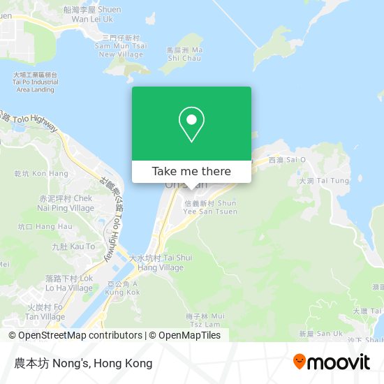 農本坊 Nong's地圖