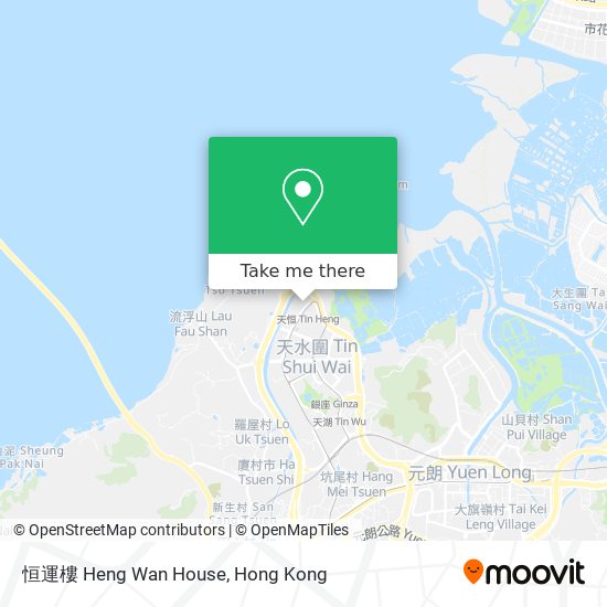 恒運樓 Heng Wan House map