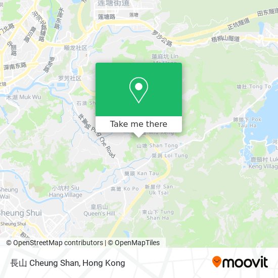長山 Cheung Shan地圖