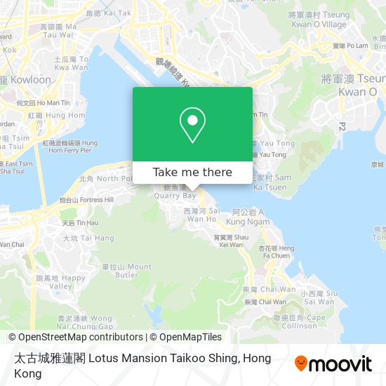 太古城雅蓮閣 Lotus Mansion Taikoo Shing map