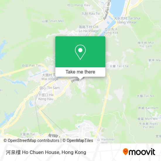 河泉樓 Ho Chuen House map