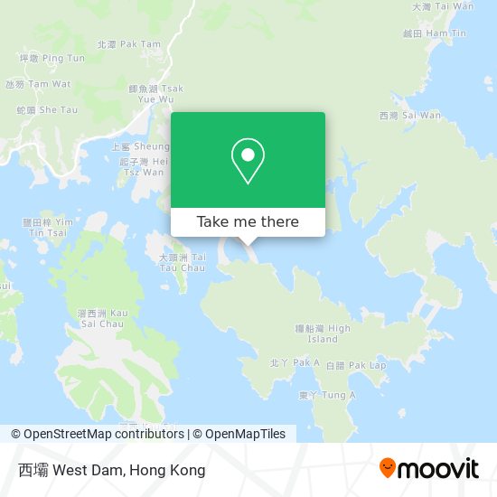西壩 West Dam map