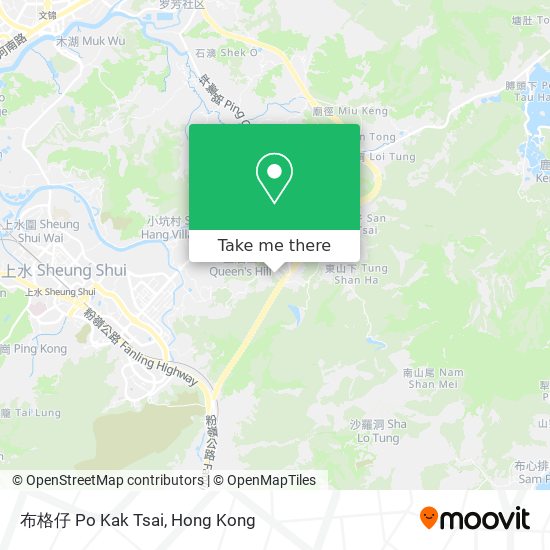 布格仔 Po Kak Tsai map