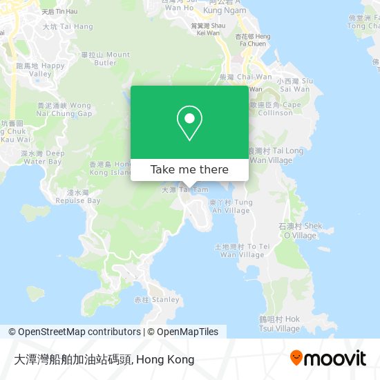大潭灣船舶加油站碼頭地圖