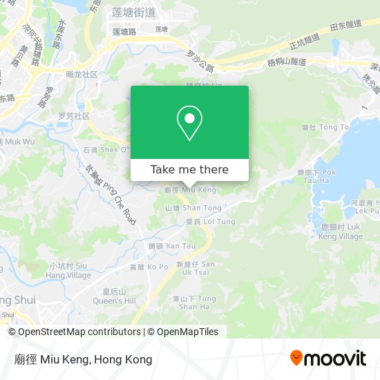 廟徑 Miu Keng地圖