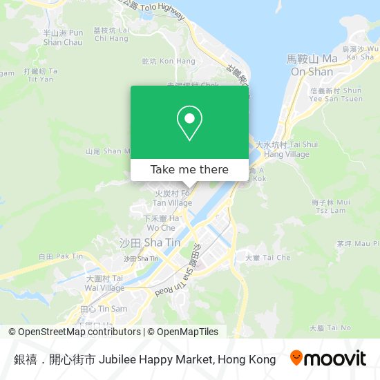 銀禧．開心街市 Jubilee Happy Market map