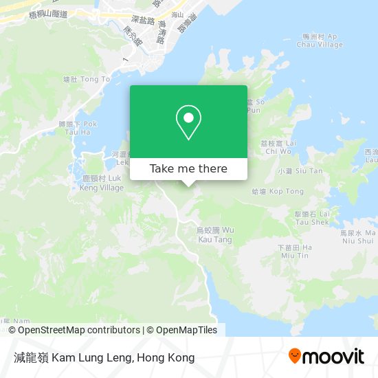 減龍嶺 Kam Lung Leng map