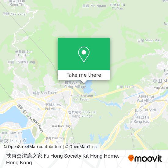扶康會潔康之家 Fu Hong Society Kit Hong Home map