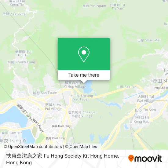 扶康會潔康之家 Fu Hong Society Kit Hong Home地圖
