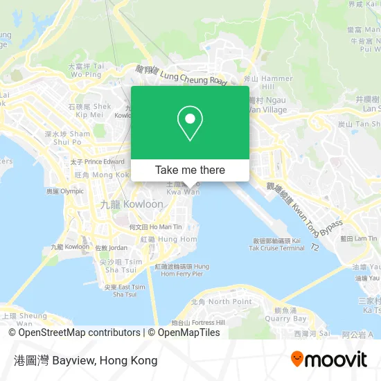 港圖灣 Bayview map