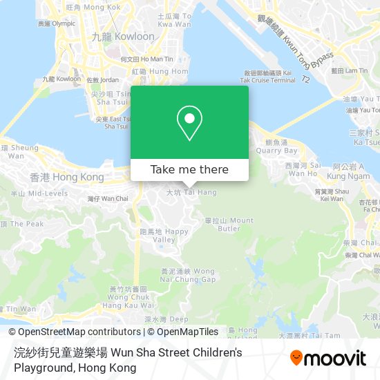 浣紗街兒童遊樂場 Wun Sha Street Children's Playground map